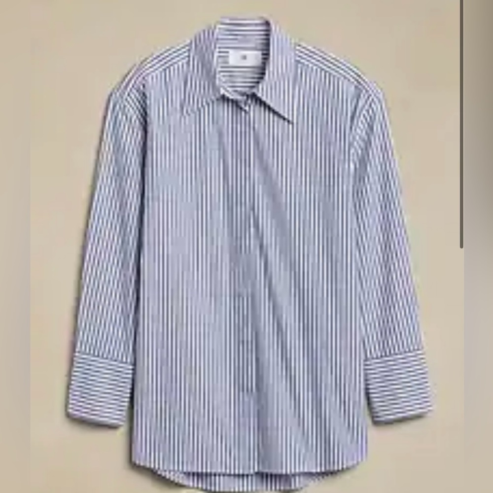 Banana Republic Oversized Poplin Shirt